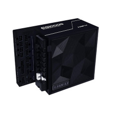 Lian Li Edge Series - 1000W Full Modular Power Supply (Fan USB Hub Included) - Gold - ATX 3.1 - PCIE 5.1 Support - 12V-2x6 Connector - L-Shape Design for Dual Chamber Case - Black (EG1000G.BH)